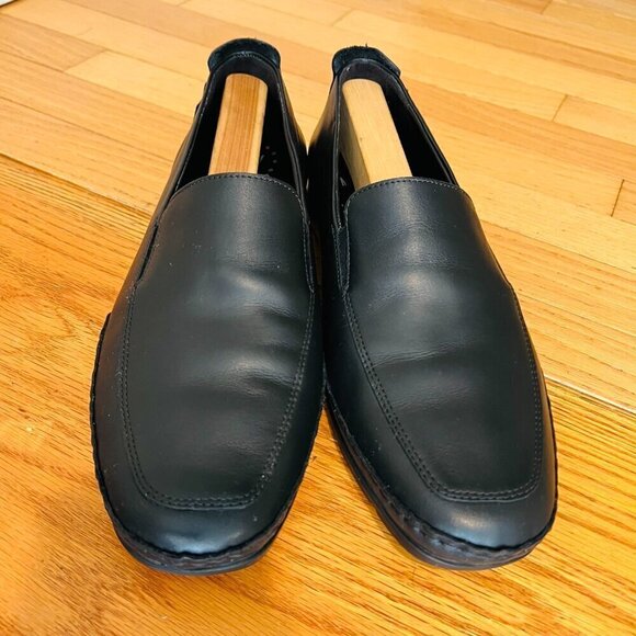 Mephisto Cap Vert Penny Loafer Boat Shoes / Black Leather / Sz 10 / **Mint!** main image 4